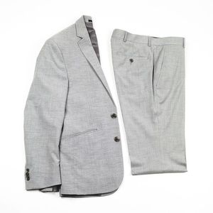 Kenneth Cole 2 Piece Suit Light Grey